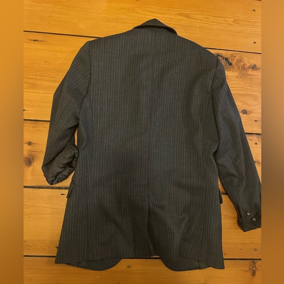 🇫🇷Rouje Jacques blazer grey pinstripe 34 - Picture 5 of 8